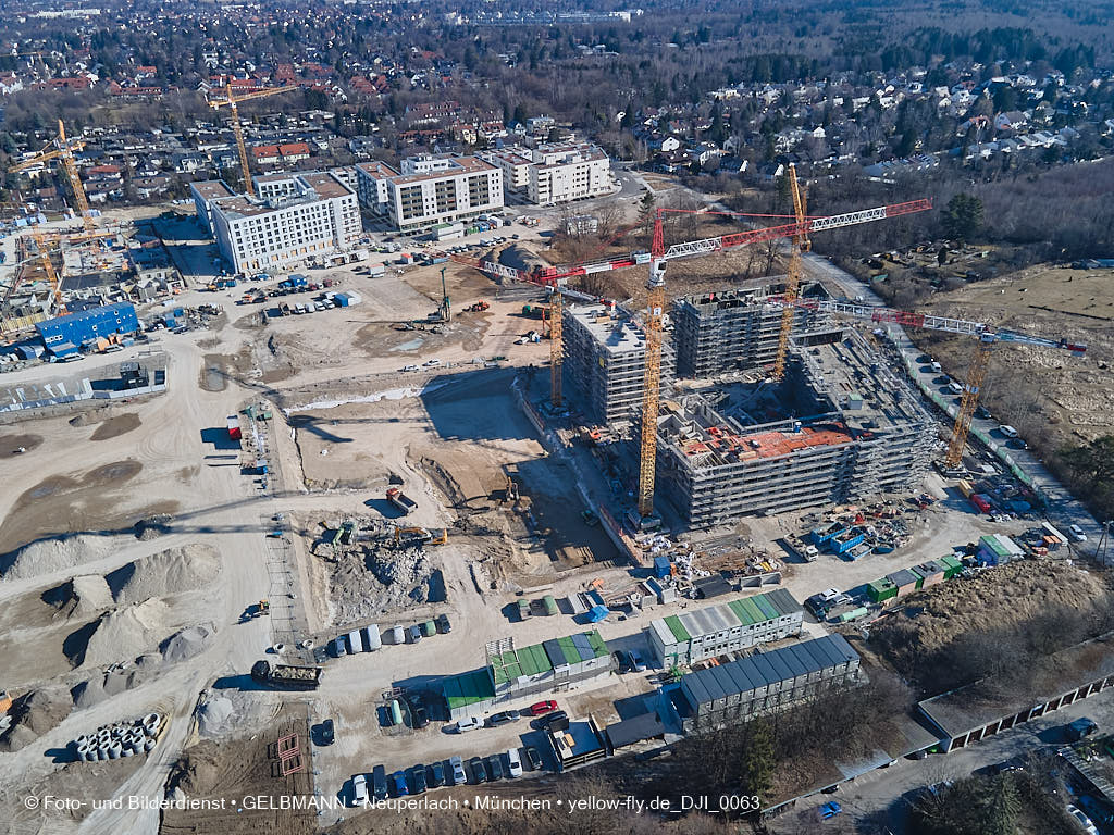 09.03.2022 - Baustelle PANDIONVERDE in Neuperlach 